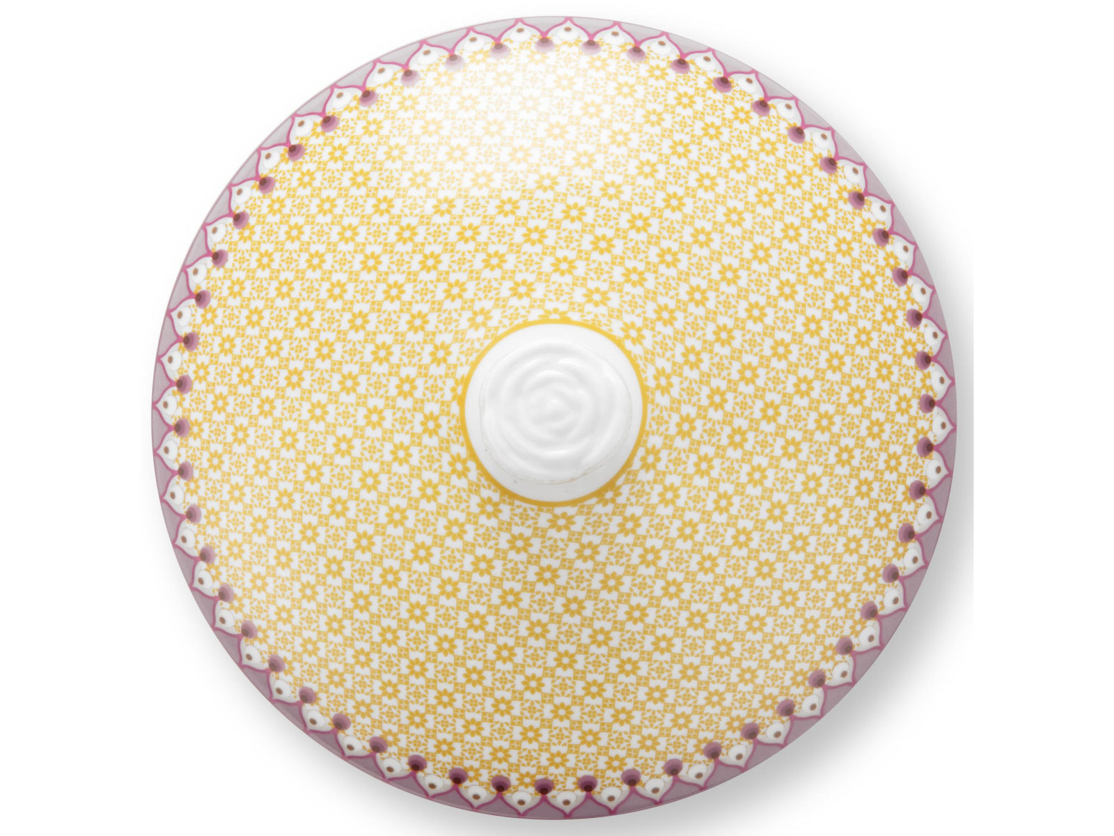 PIP STUDIO Lily&Lotus Yellow Aufbewahrungsdose 1,5l Freisteller3