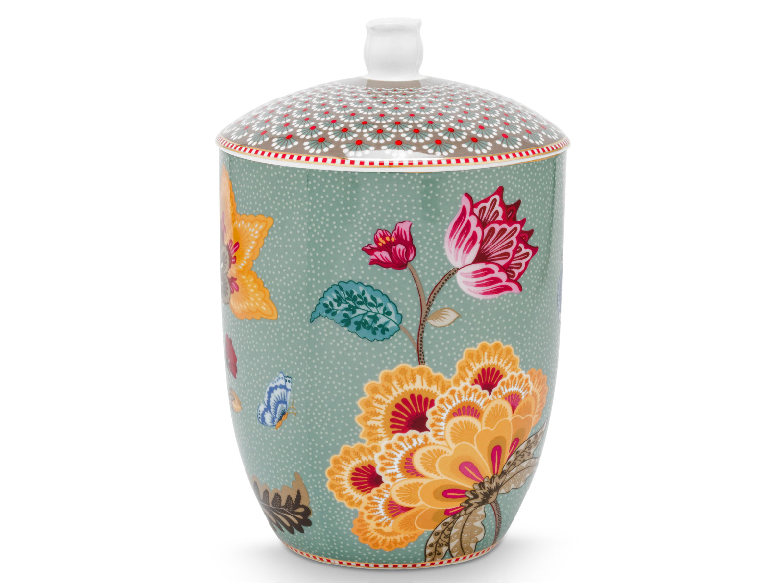 PIP STUDIO Blooming Tales Fantasy Blue Aufbewahrungsdose 1,5l Freisteller2