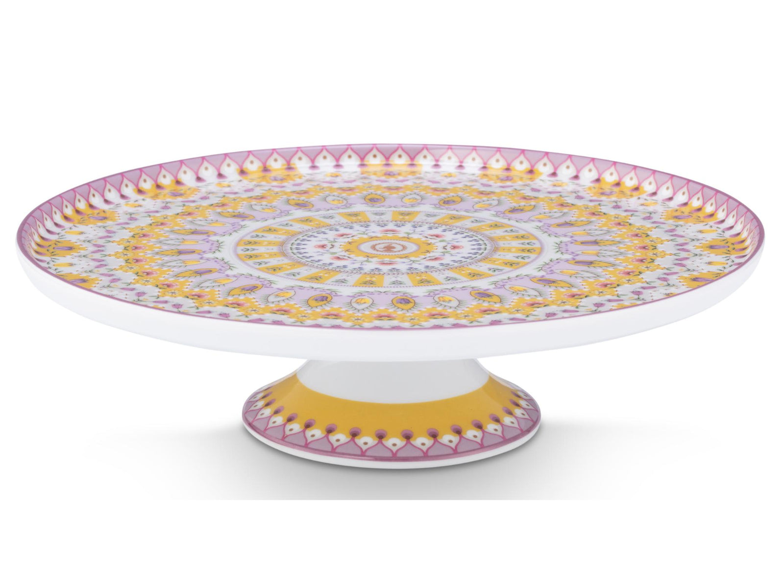 PIP STUDIO Lily&Lotus Moon Delight Yellow mini Kuchenplatte 21cm Freisteller1