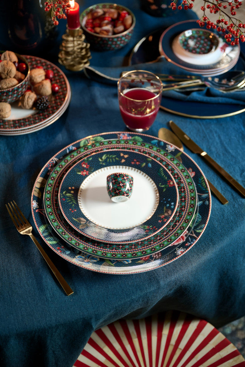 PIP STUDIO Berry Blues Eierbecher clover green Lifestyle 1