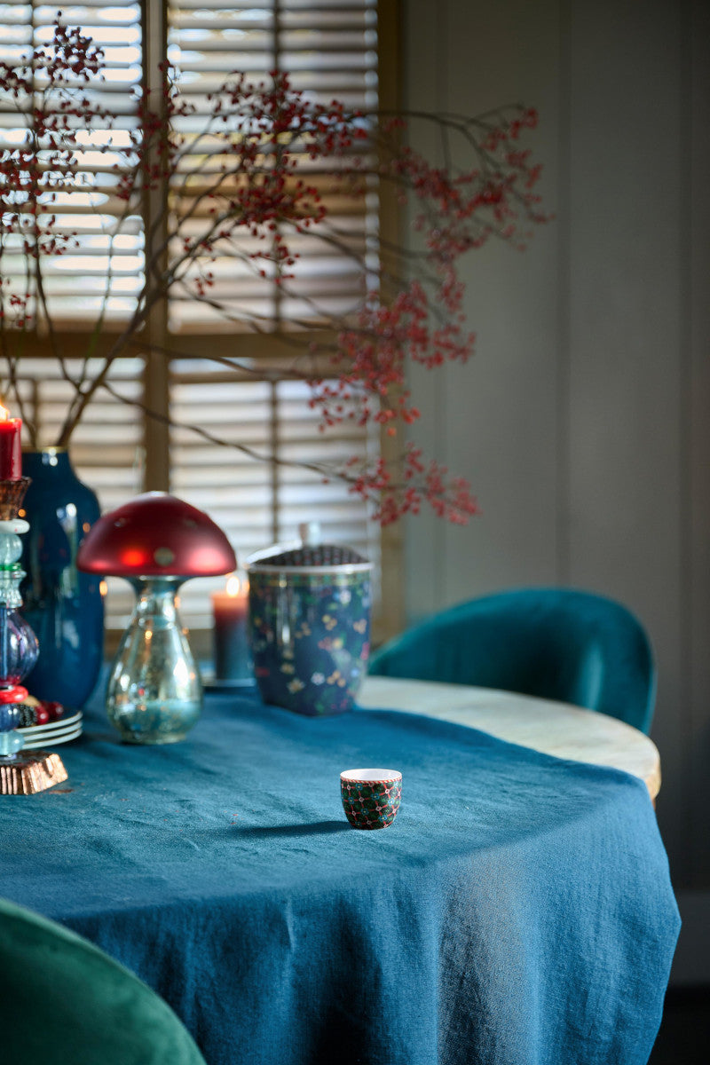 PIP STUDIO Berry Blues Eierbecher clover green Lifestyle 2