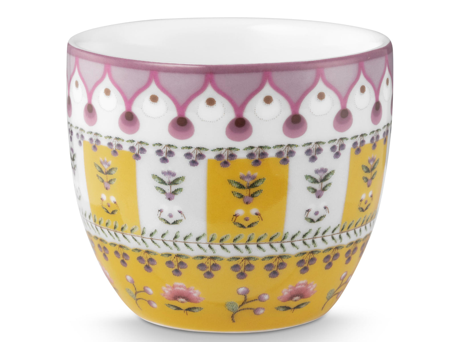 PIP STUDIO Lily&Lotus Moon Delight Yellow Eierbecher 4cm Set4 Freisteller3