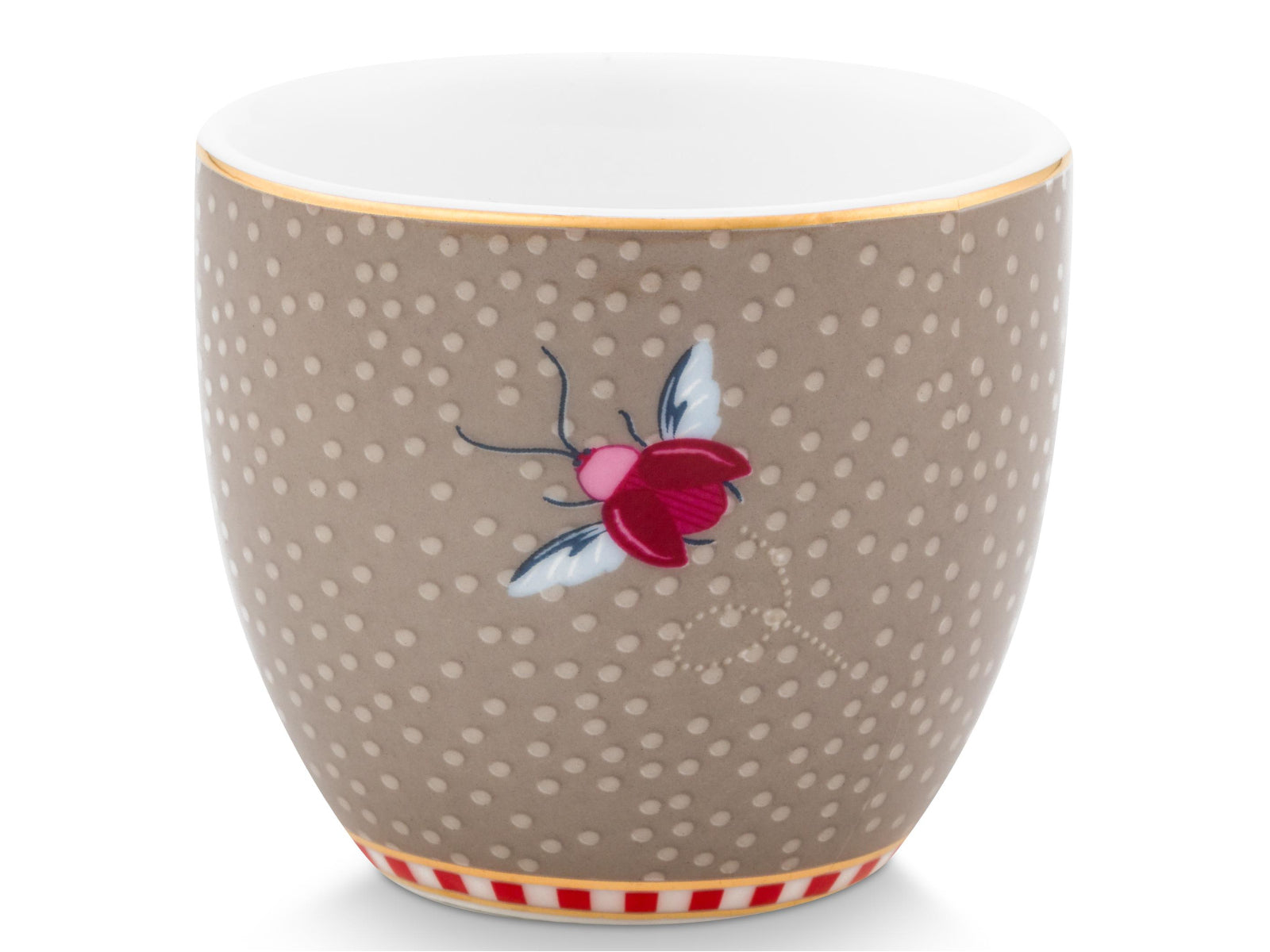 PIP STUDIO Blooming Tales Fantasy Khaki Eierbecher 4cm Freisteller2