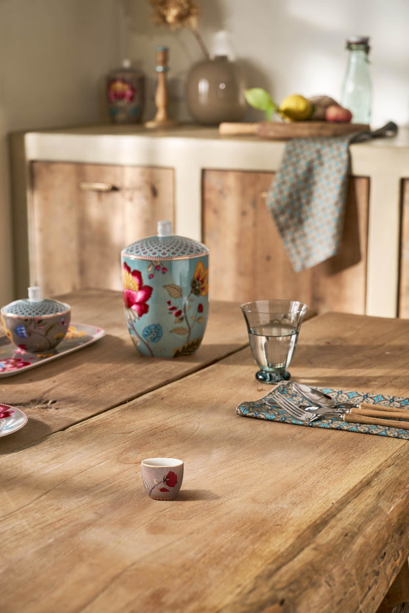 PIP STUDIO Blooming Tales Fantasy Khaki Eierbecher 4cm Lifestyle