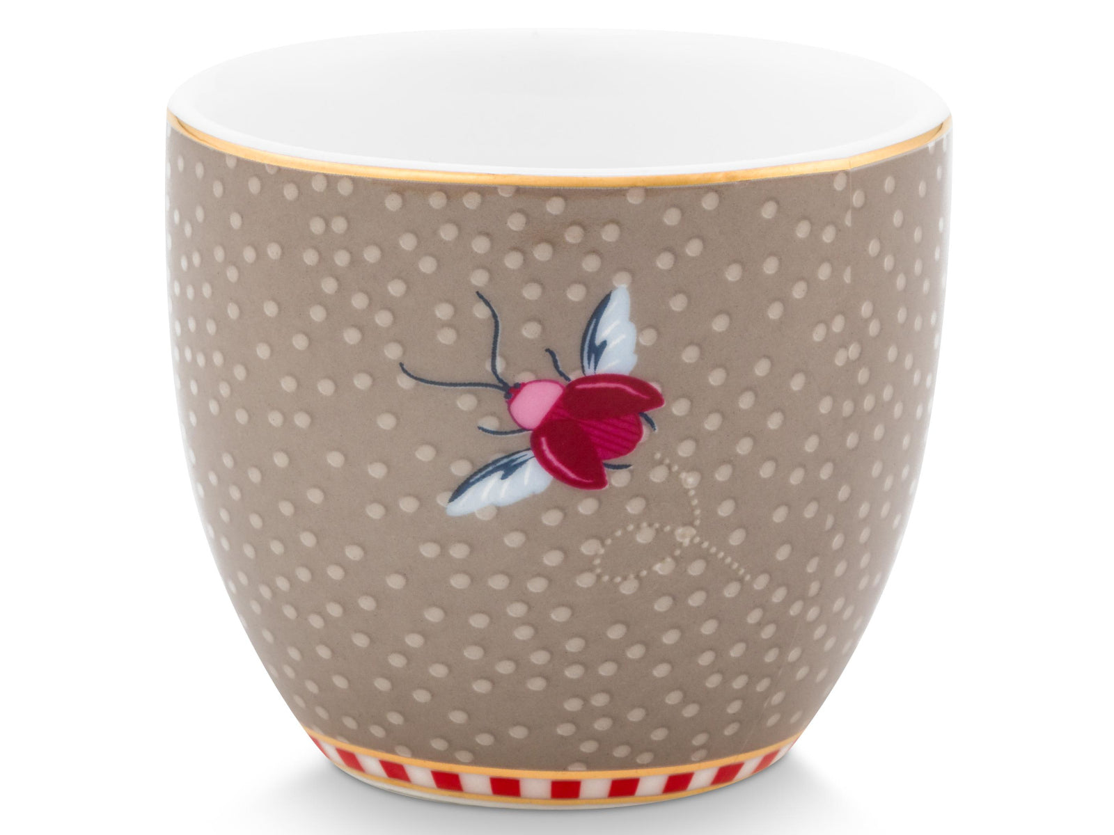 PIP STUDIO Blooming Tales Fantasy Khaki Eierbecher 5cm Set4 Freisteller4