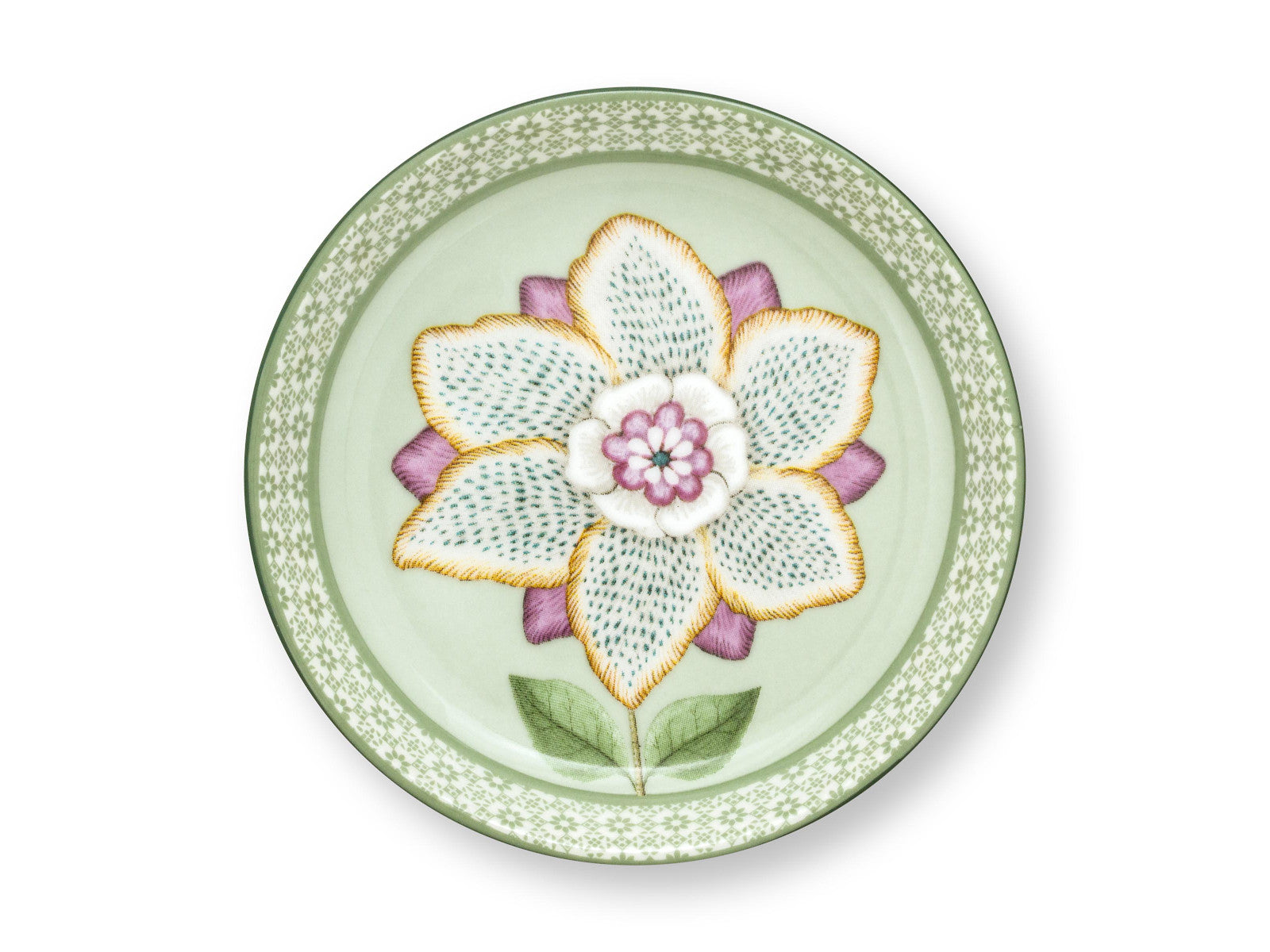 PIP STUDIO Lily&Lotus Light Green Teebeutelablage 9cm Freisteller 1