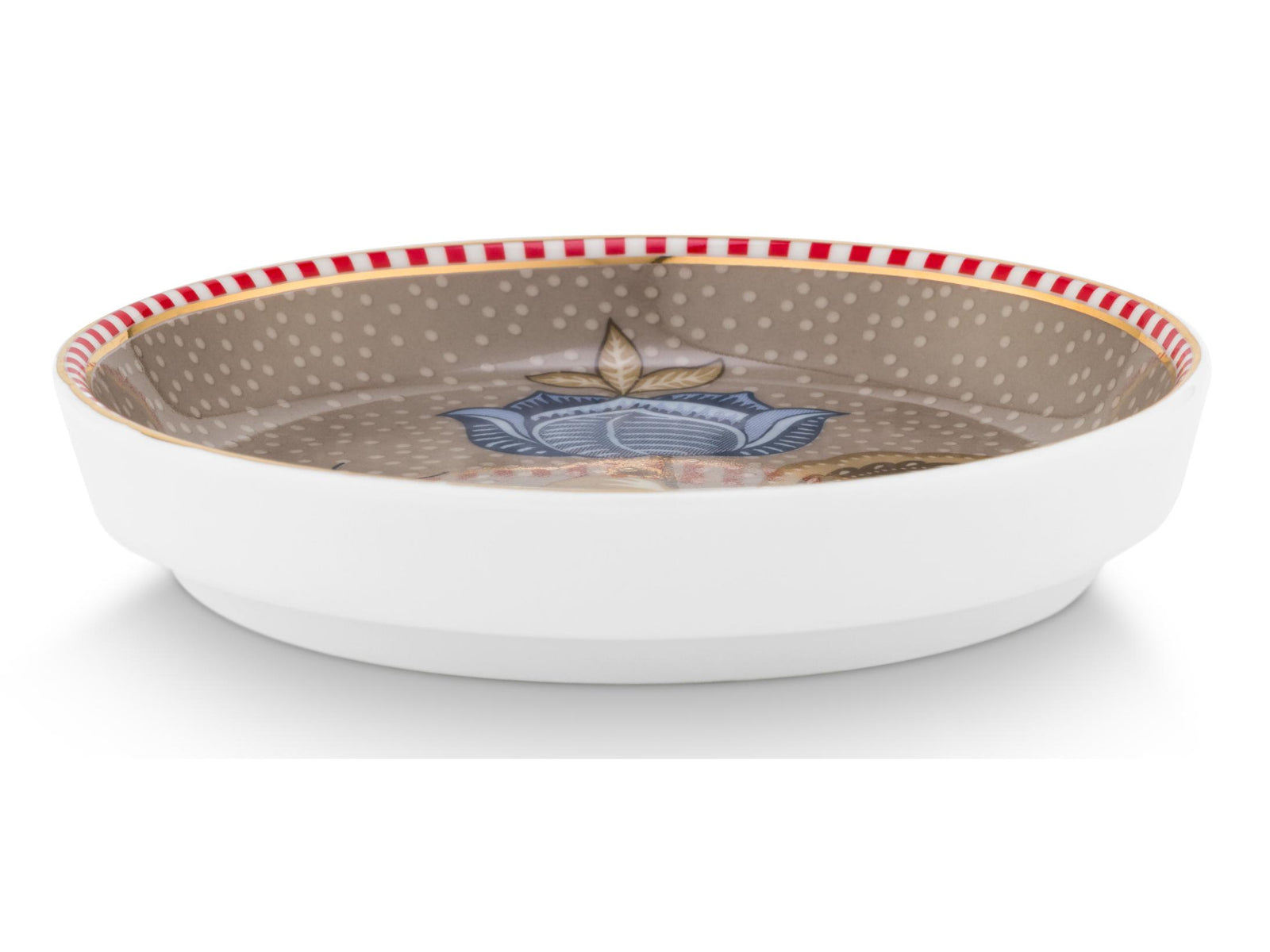 PIP STUDIO Blooming Tales Fantasy Khaki Teebeutelablage 9cm Freisteller2