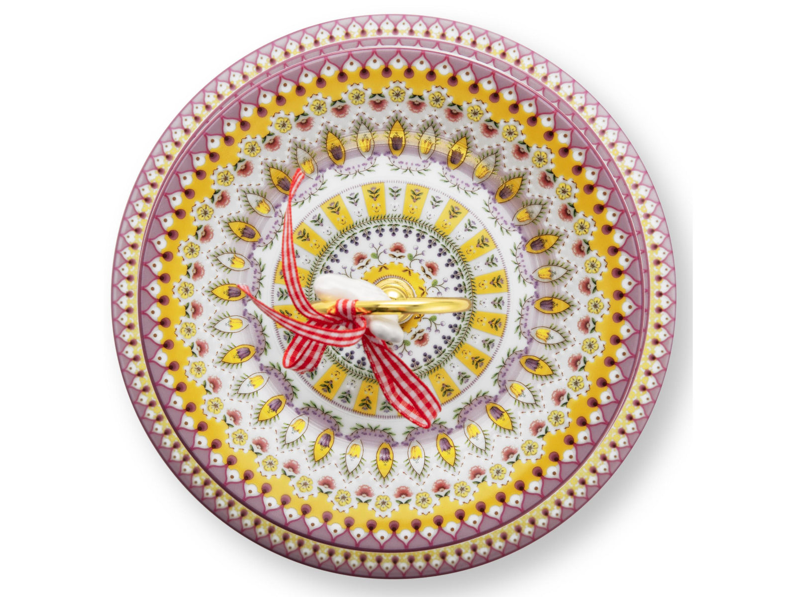 PIP STUDIO Lily&Lotus Yellow Etagere 3tlg Freisteller3