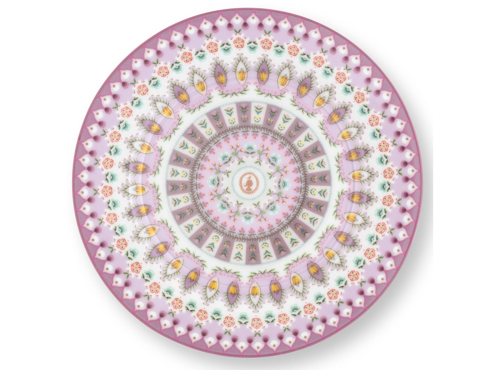 PIP STUDIO Lily&Lotus Lilac Etagere 3tlg Freisteller4