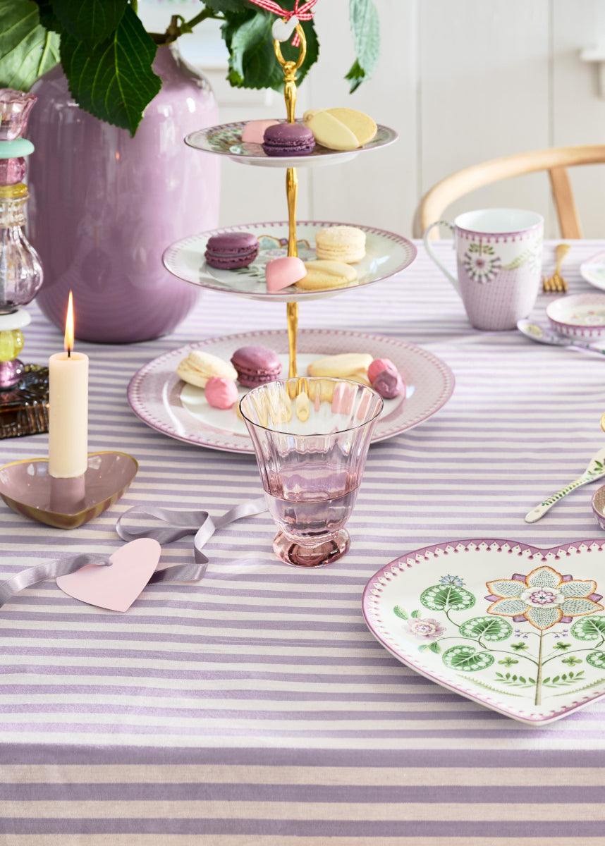 PIP STUDIO Lily&Lotus Lilac Etagere 3tlg Lifestyle1