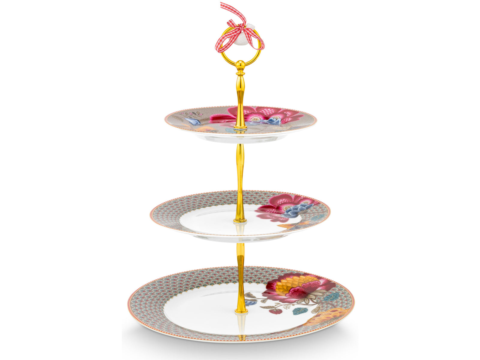 PIP STUDIO Blooming Tales Fantasy Khaki Etagere 3tlg Freisteller2