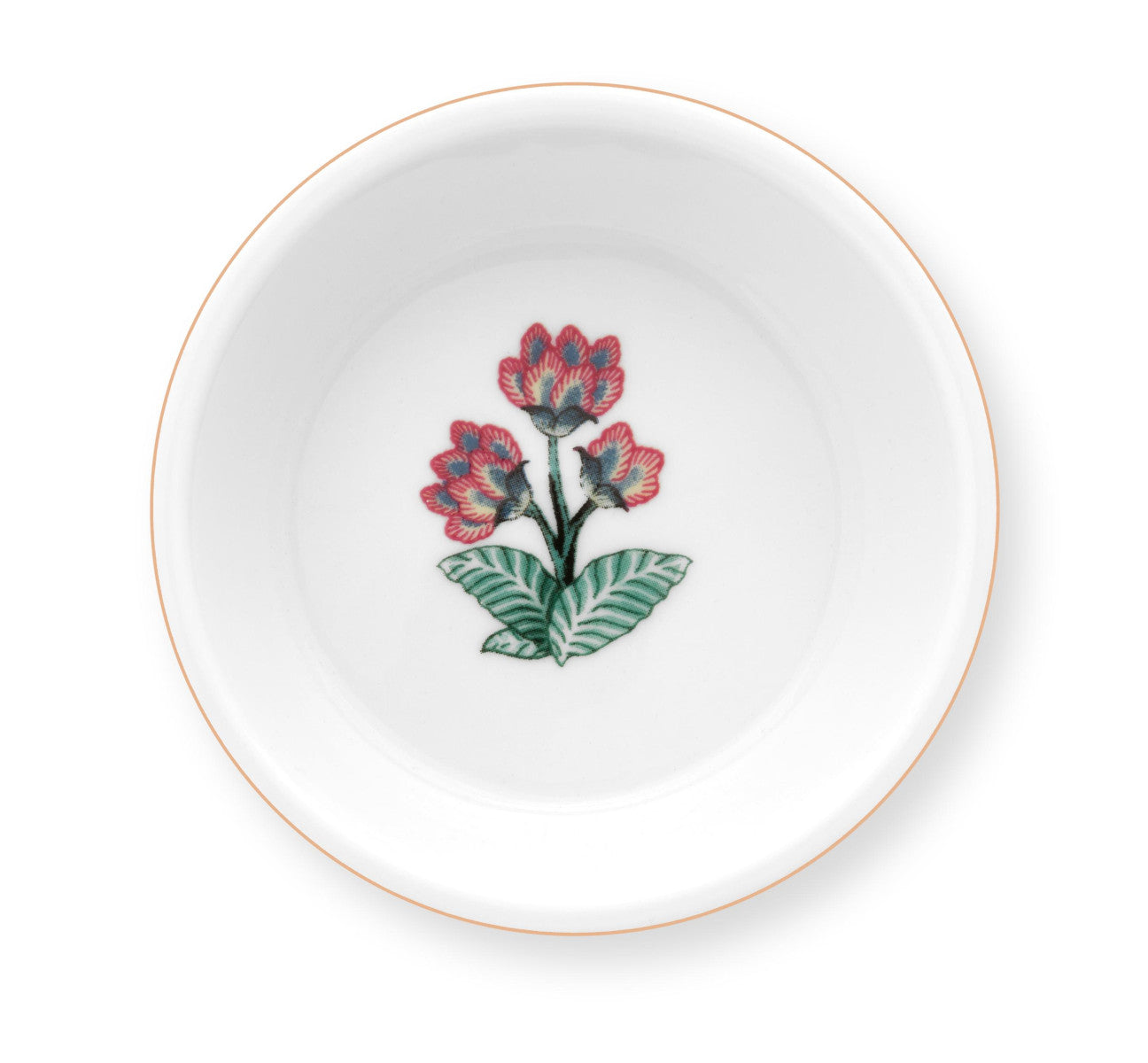 PIP STUDIO Flower Festival Oriental Geschenkset rund dark pink 6tlg Freisteller