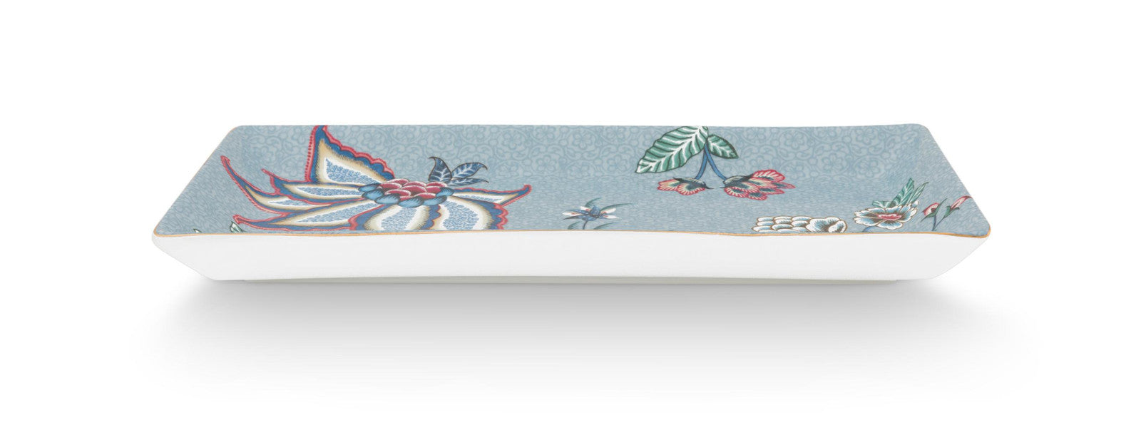 PIP STUDIO Flower Festival Oriental Geschenkset quadratisch blau 6tlg Freisteller