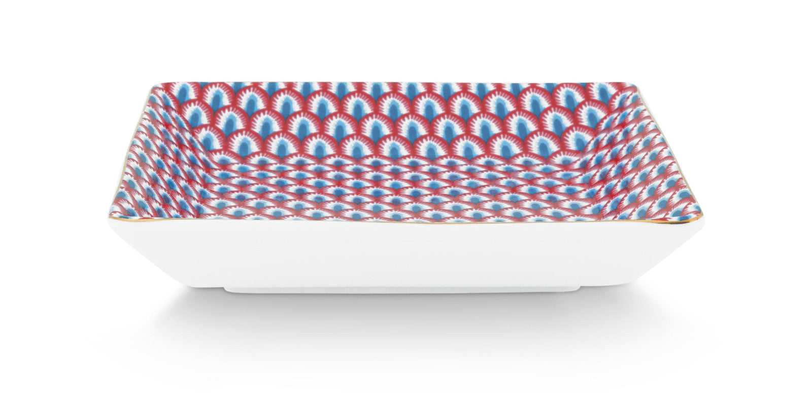 PIP STUDIO Flower Festival Oriental Geschenkset quadratisch blau 6tlg Freisteller