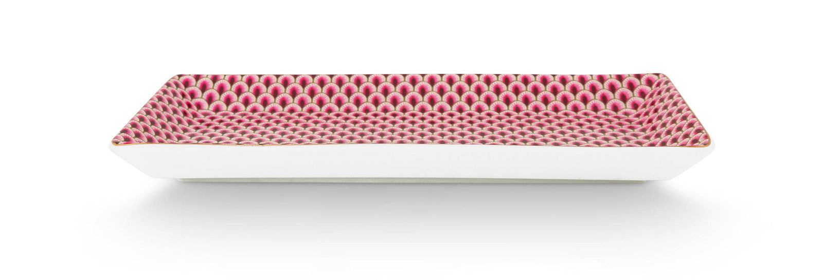 PIP STUDIO Flower Festival Oriental Geschenkset quadratisch dark pink 6tlg Freisteller