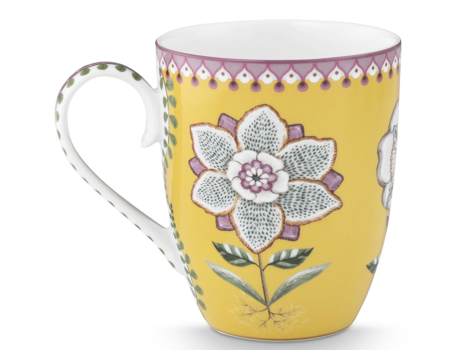 PIP STUDIO Lily&Lotus Yellow Frühstücksset Set3 Freisteller6