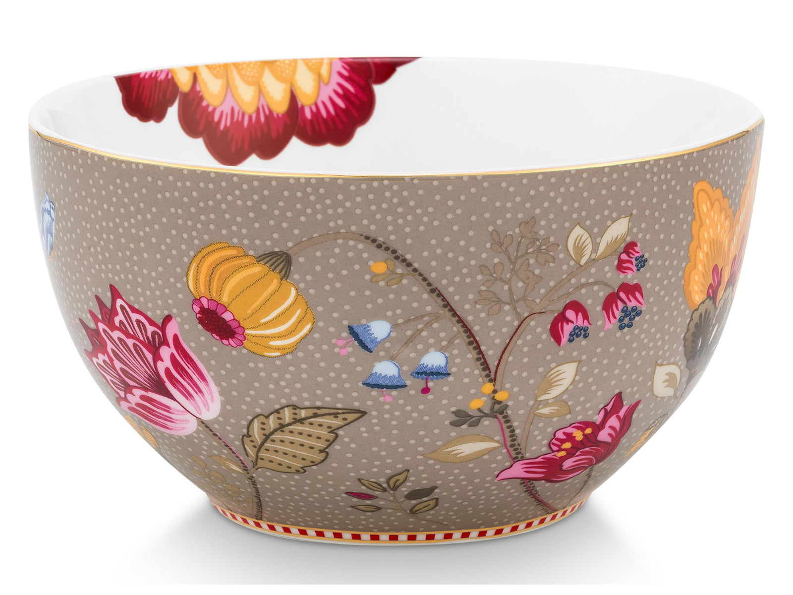 PIP STUDIO Blooming Tales Fantasy Khaki Frühstücksset Set3 Freisteller8