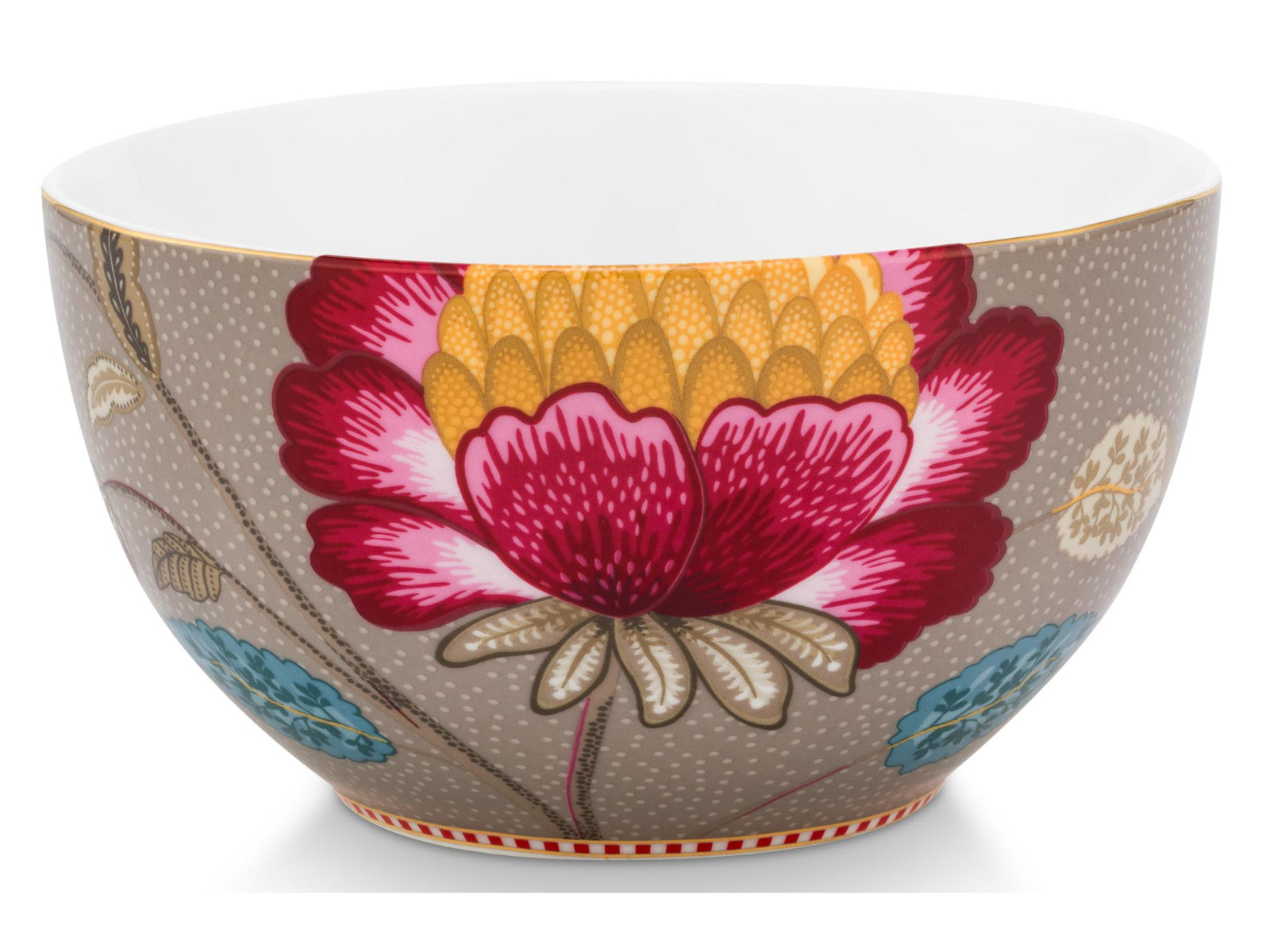 PIP STUDIO Blooming Tales Fantasy Khaki Frühstücksset Set3 Freisteller9