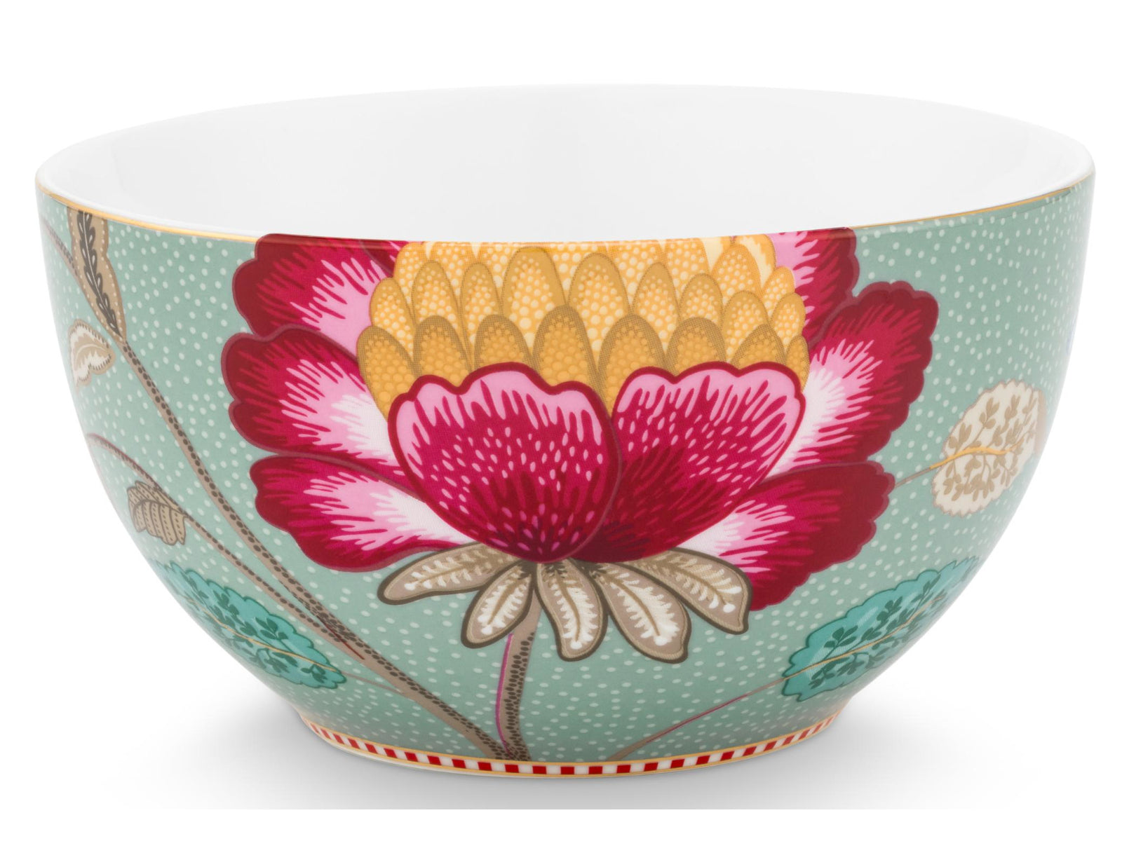 PIP STUDIO Blooming Tales Fantasy Blue Frühstücksset Set3 Freisteller8