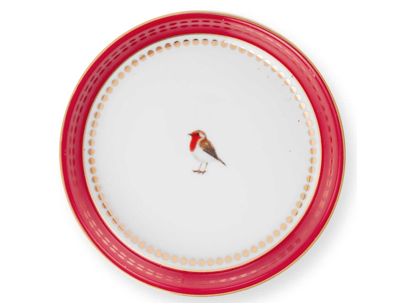 PIP STUDIO Love Birds Medallion Stripes Red-Pink Teeset für eine Person Freisteller8