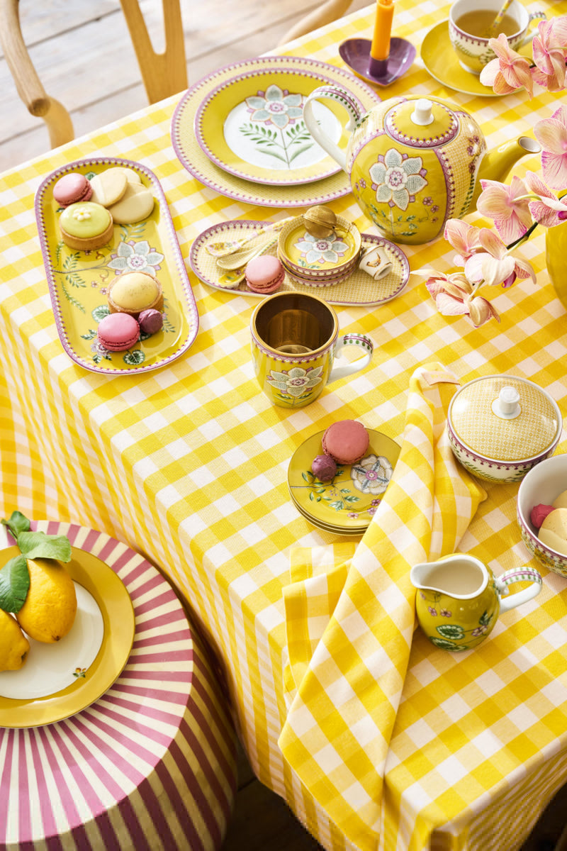 PIP STUDIO Lily&Lotus Yellow Kuchenplatte 33,3x15,5cm - Produktbild 4