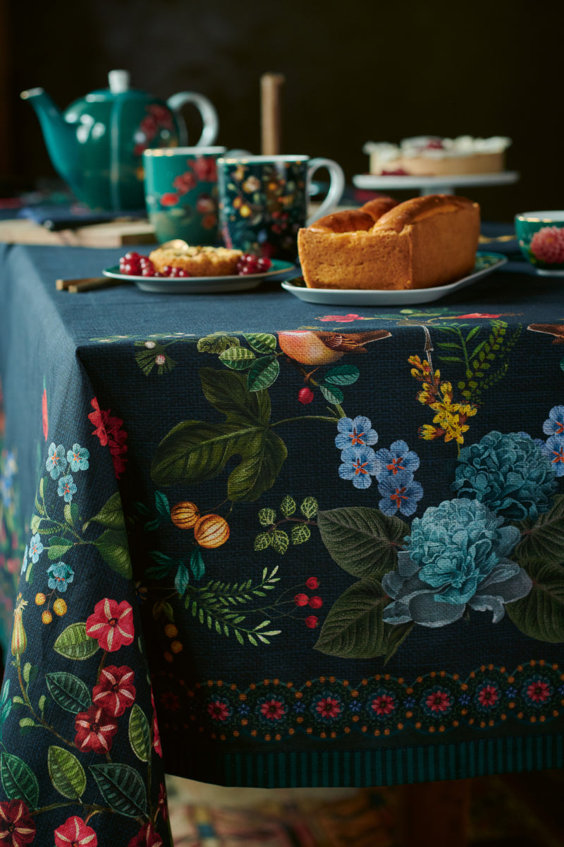 PIP STUDIO Winter Wonderland Overall Dark Blue 140x180cm Lifestyle