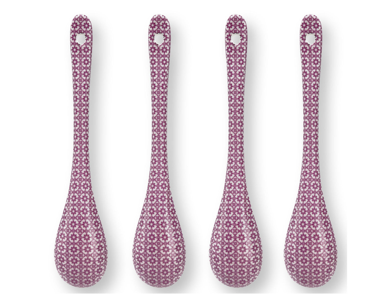 PIP STUDIO Lily&Lotus Lilac Teelöffel 13cm Set4 Freisteller3