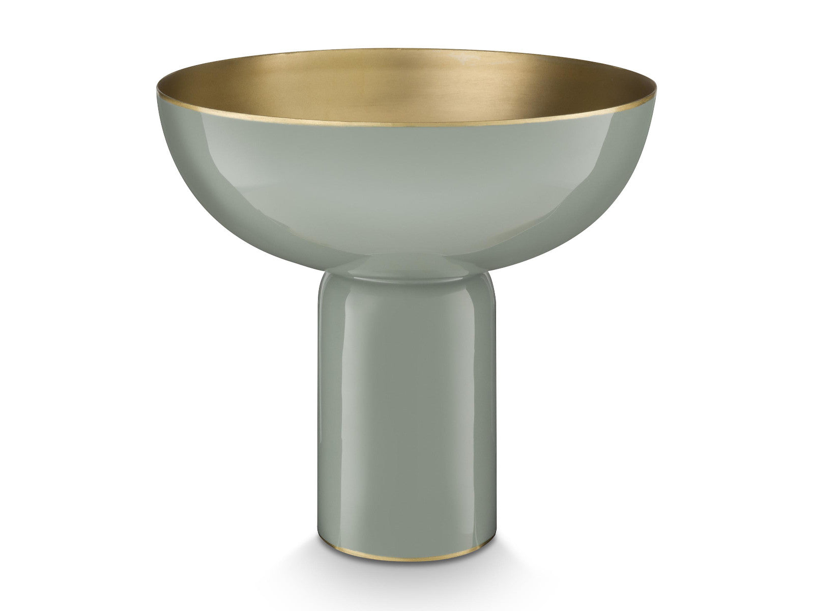 PIP STUDIO Green Schale Metall 24x23cm Freisteller 1