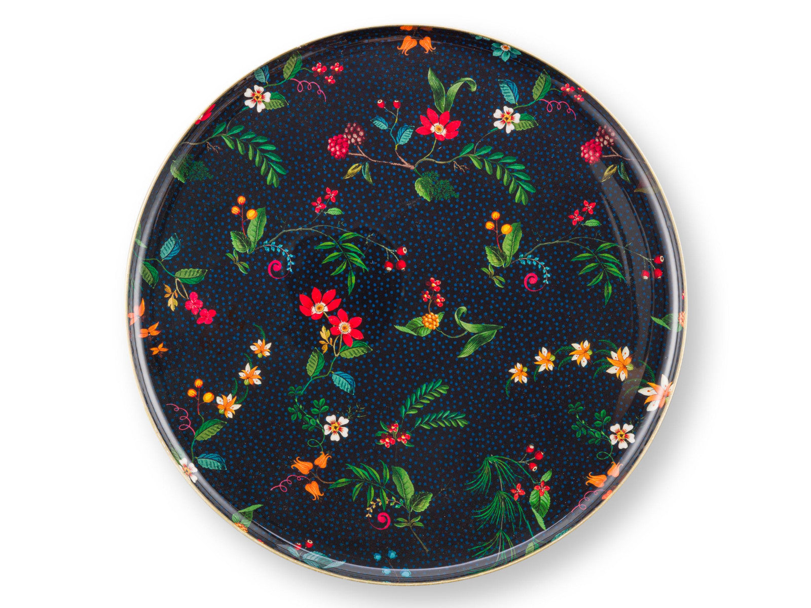 PIP STUDIO Berry Blues Tablett blau 24x9cm Freisteller 2