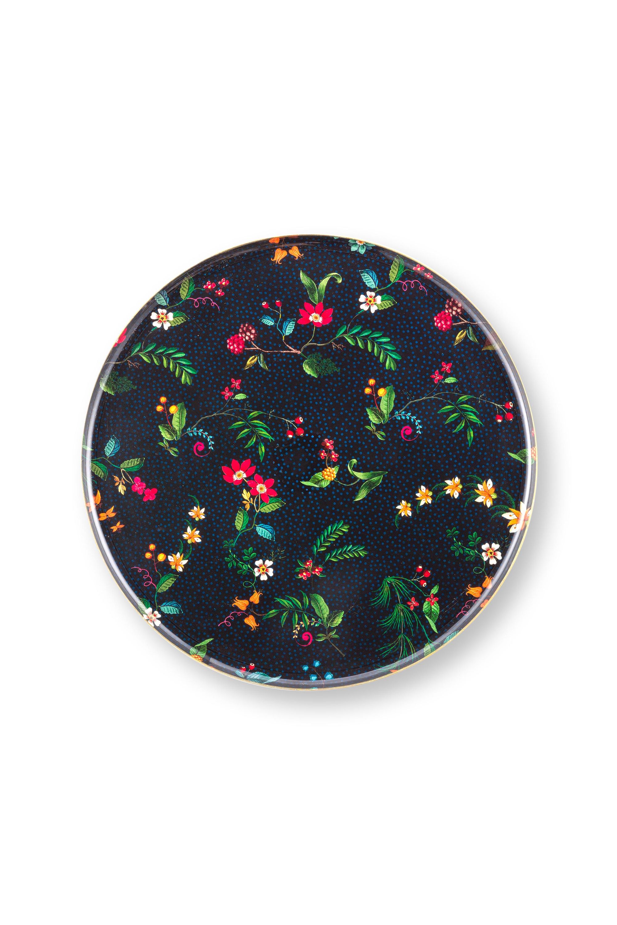 PIP STUDIO Berry Blues Tablett blau 32x12,5cm - Produktbild 3
