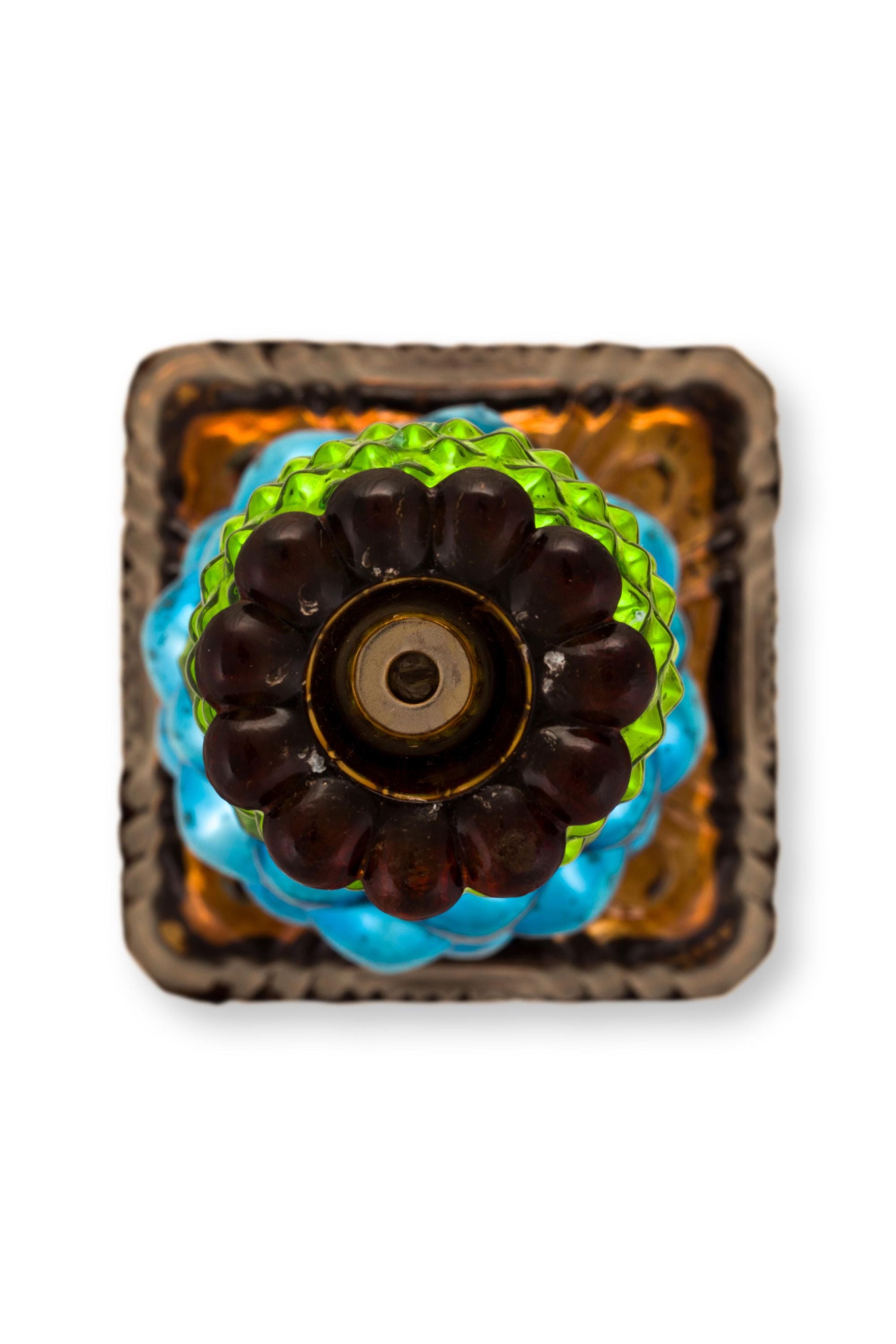 PIP STUDIO Love Birds Kerzenhalter blau/grün 23,5cm Freisteller 2