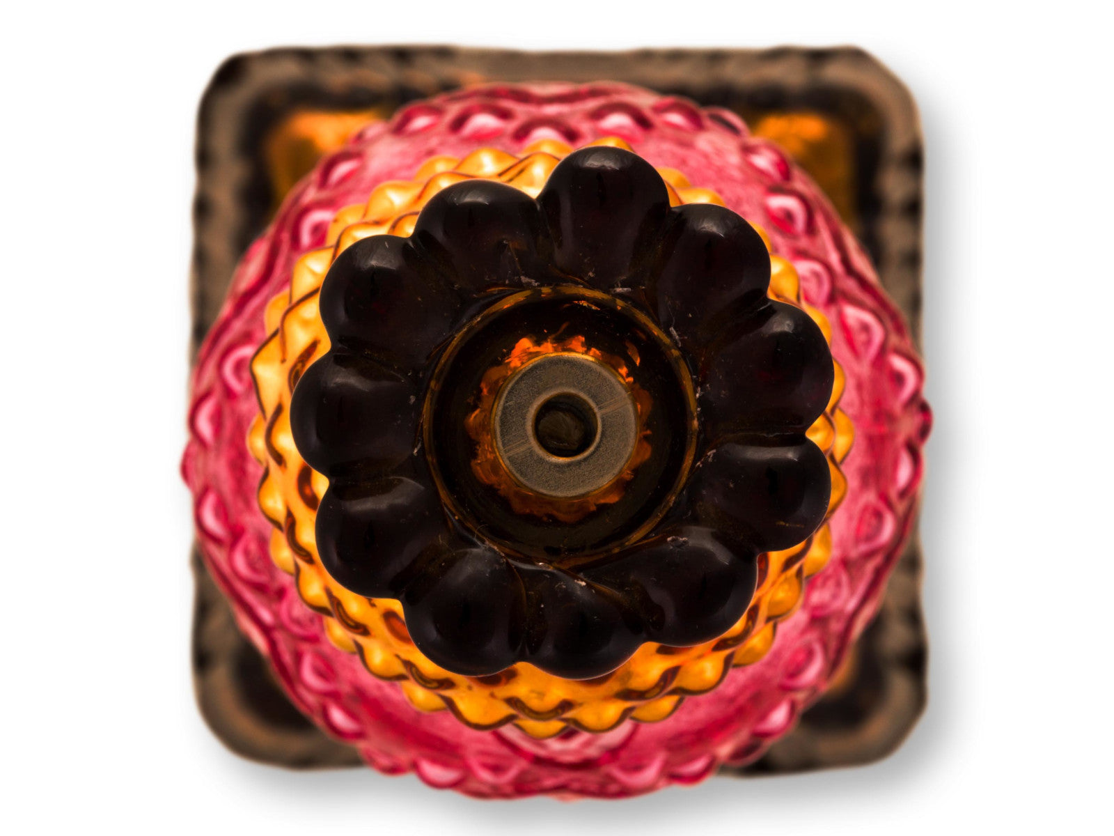 PIP STUDIO Love Birds Kerzenhalter rot/gelb 30cm Freisteller 2