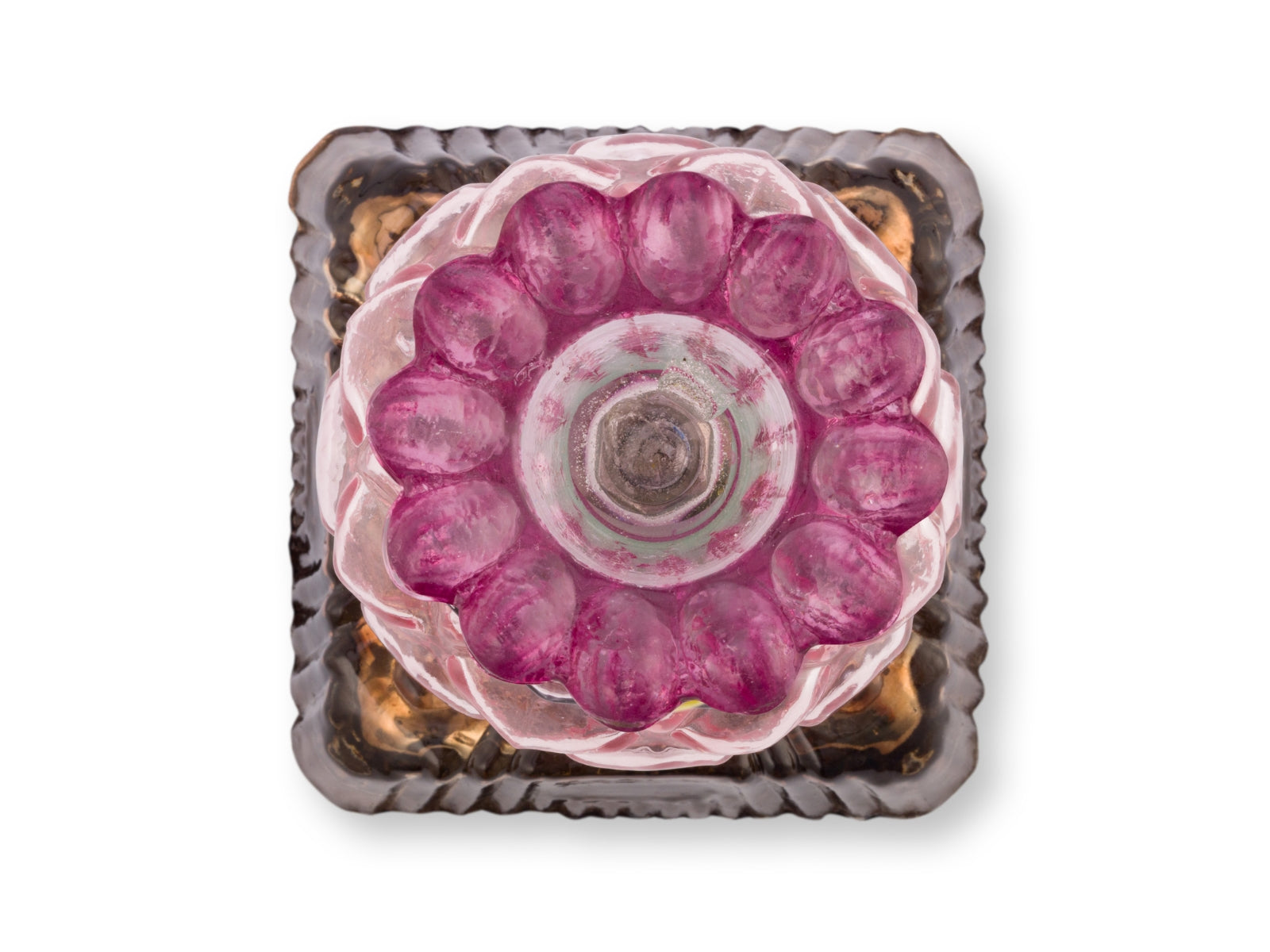 PIP STUDIO Glass Beads Kerzenhalter lila 23,5cm - Produktbild 2