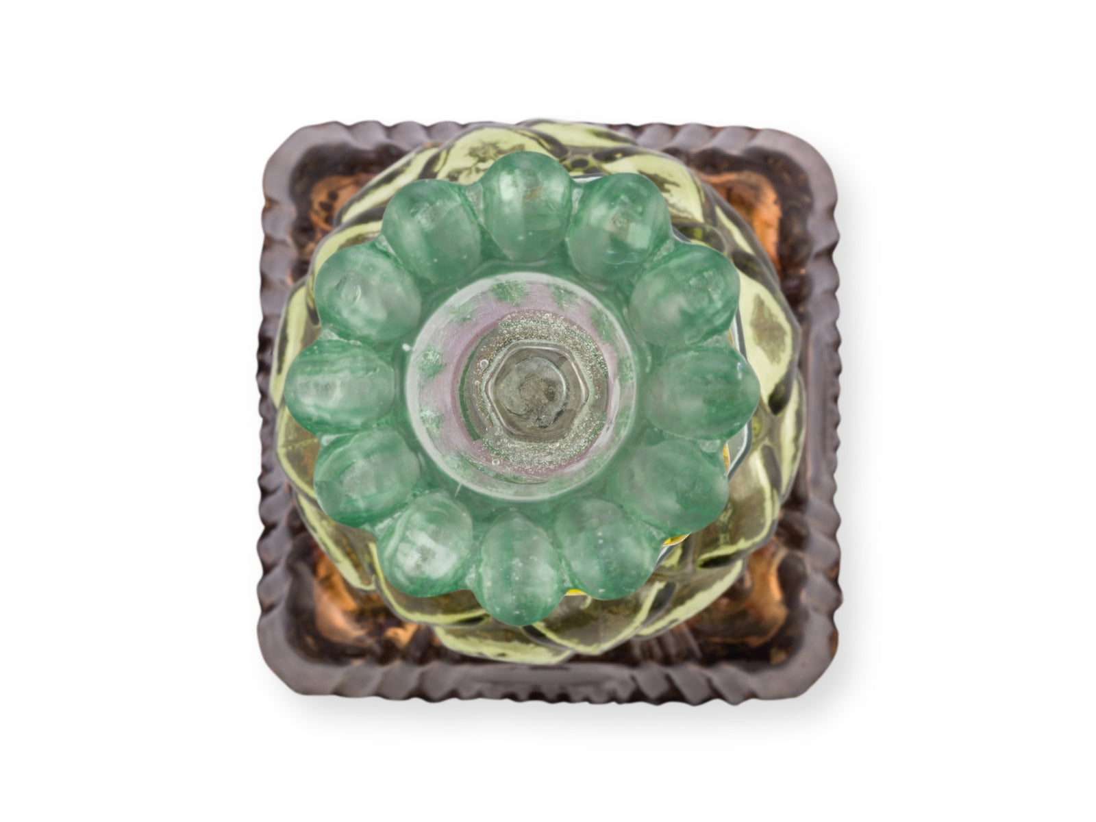 PIP STUDIO Glass Beads Kerzenhalter grün 23,5cm - Produktbild 2