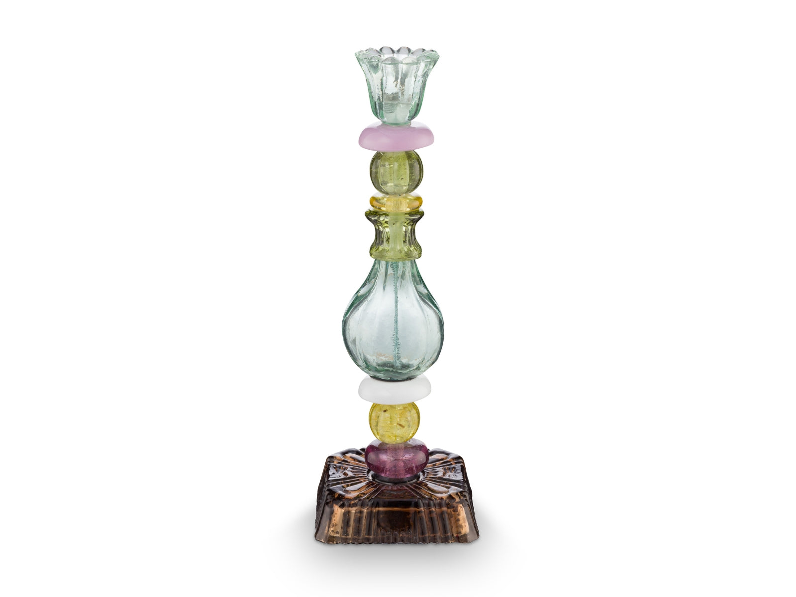 PIP STUDIO Glass Beads Kerzenhalter grün 28cm - Produktbild 1
