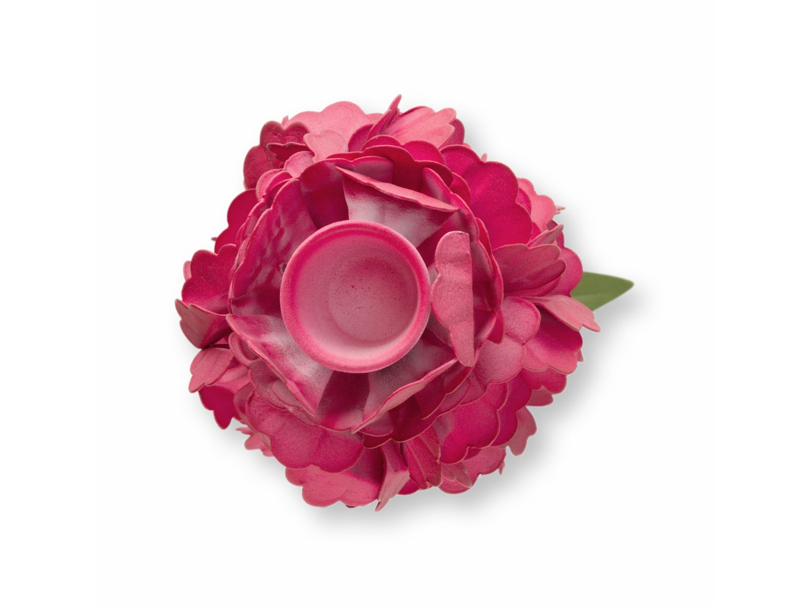 PIP STUDIO Metal Flower Kerzenhalter pink 31,5cm - Produktbild 3