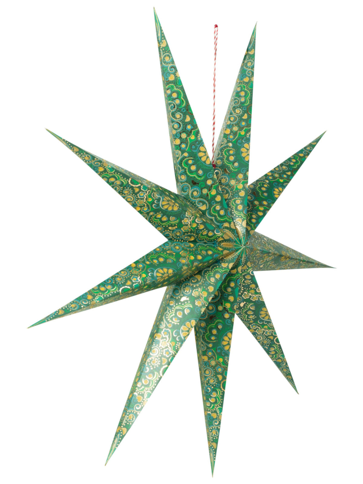 PIP STUDIO Christmas Weihnachtsstern dunkelgrün 110cm Freisteller 2