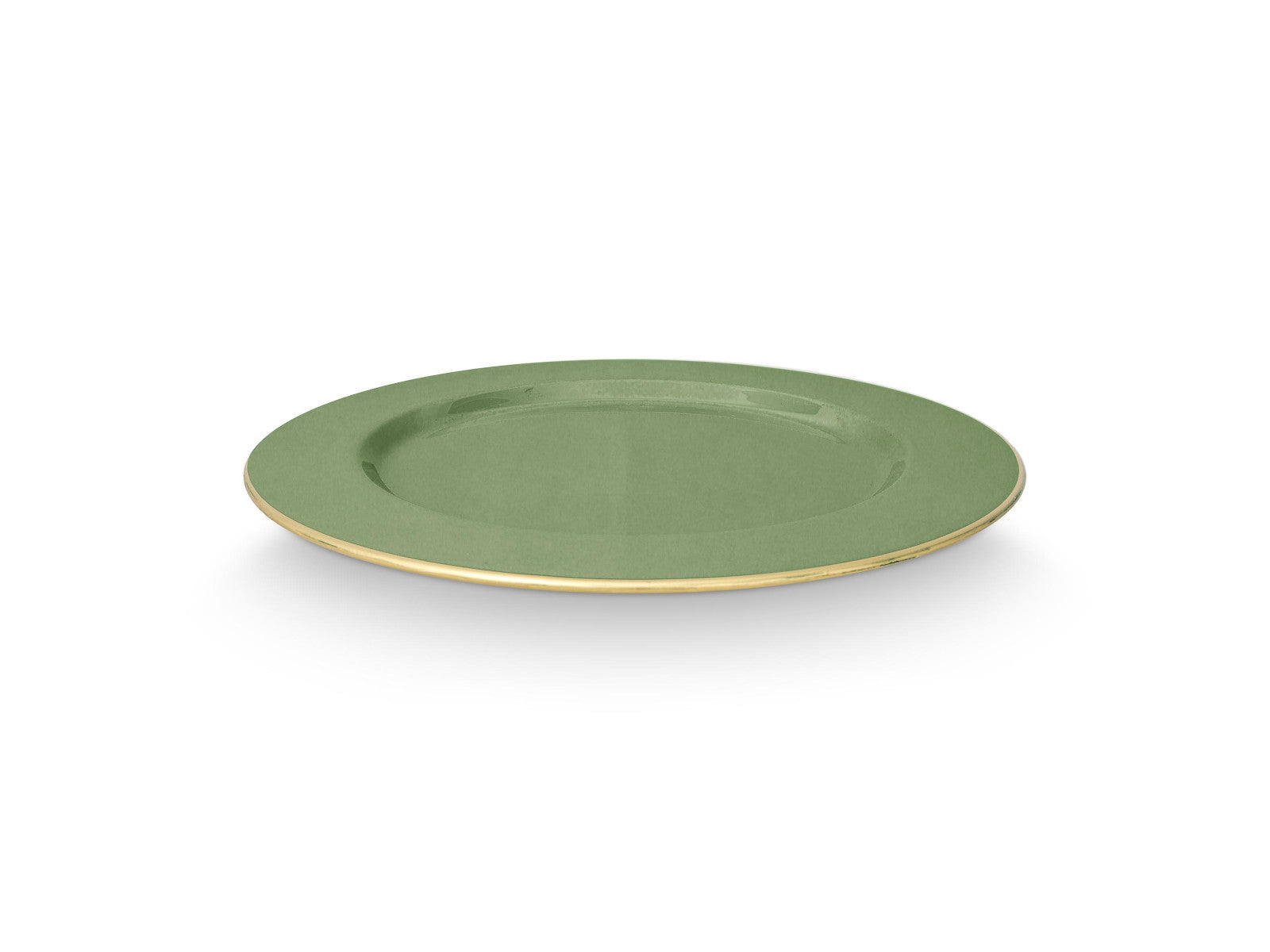 PIP STUDIO Mid Green Tablett Metal 32cm Freisteller 2