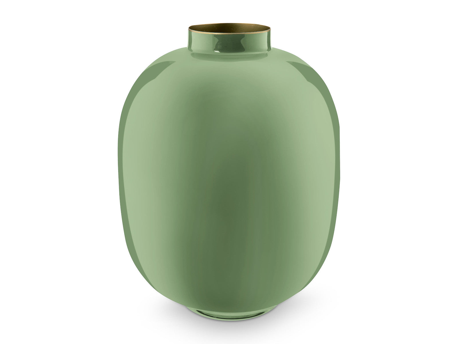 PIP STUDIO Vase Glass Soft Green 32cm Freisteller 1