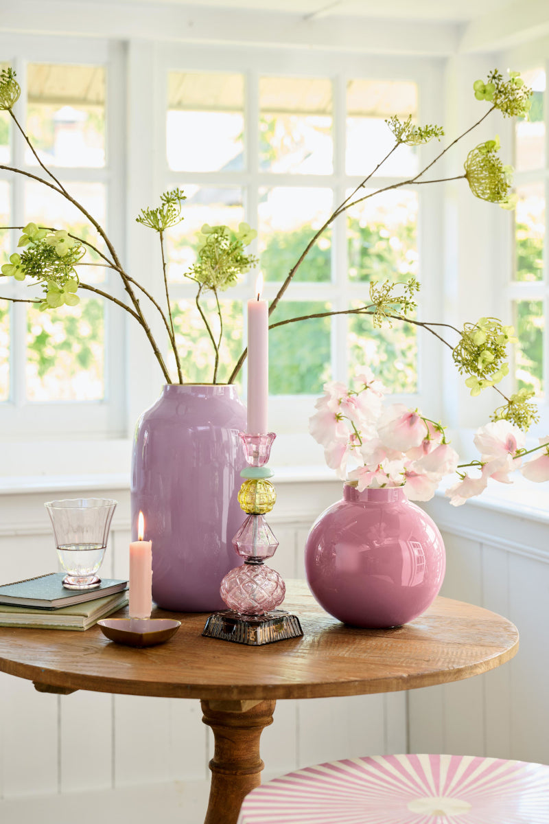 PIP STUDIO Vase Metall Pink 17cm - Produktbild 3