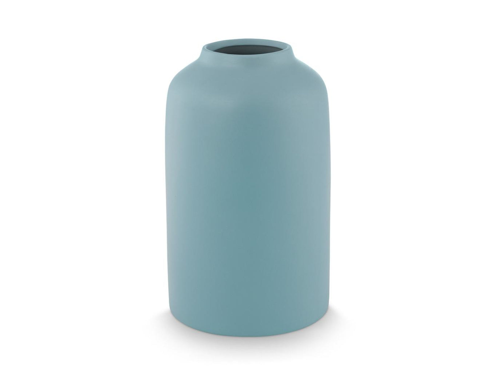 PIP STUDIO Vase Ceramic Matt Blue 30cm Freisteller1