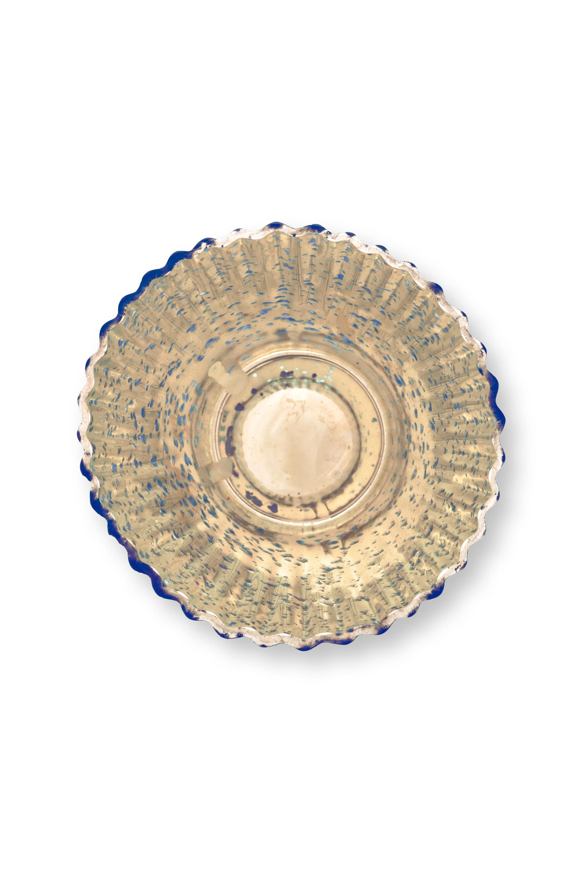 PIP STUDIO Love Birds Teelichthalter Glas blau 3er Set