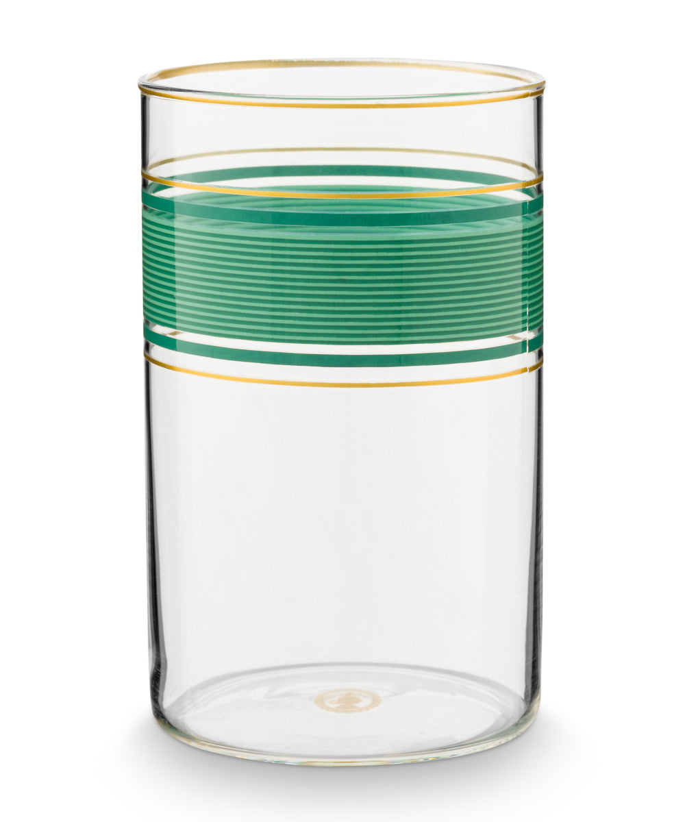 PIP STUDIO Chique Longdrinkglas grün 0,36l Freisteller