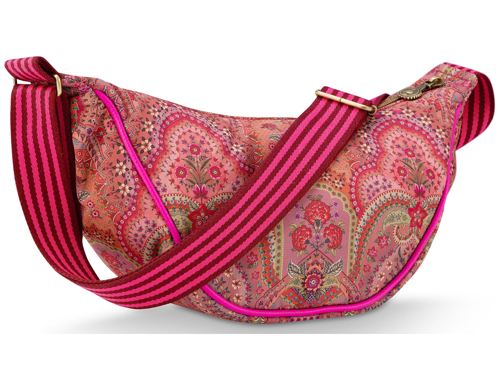 PIP STUDIO Freya Jabali Red Halbmond Umhängetasche 34x10x16cm Freisteller2