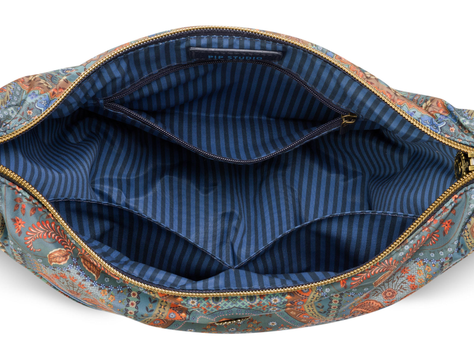 PIP STUDIO Freya Jabali Blue Halbmond Umhängetasche 34x10x16cm Freisteller3