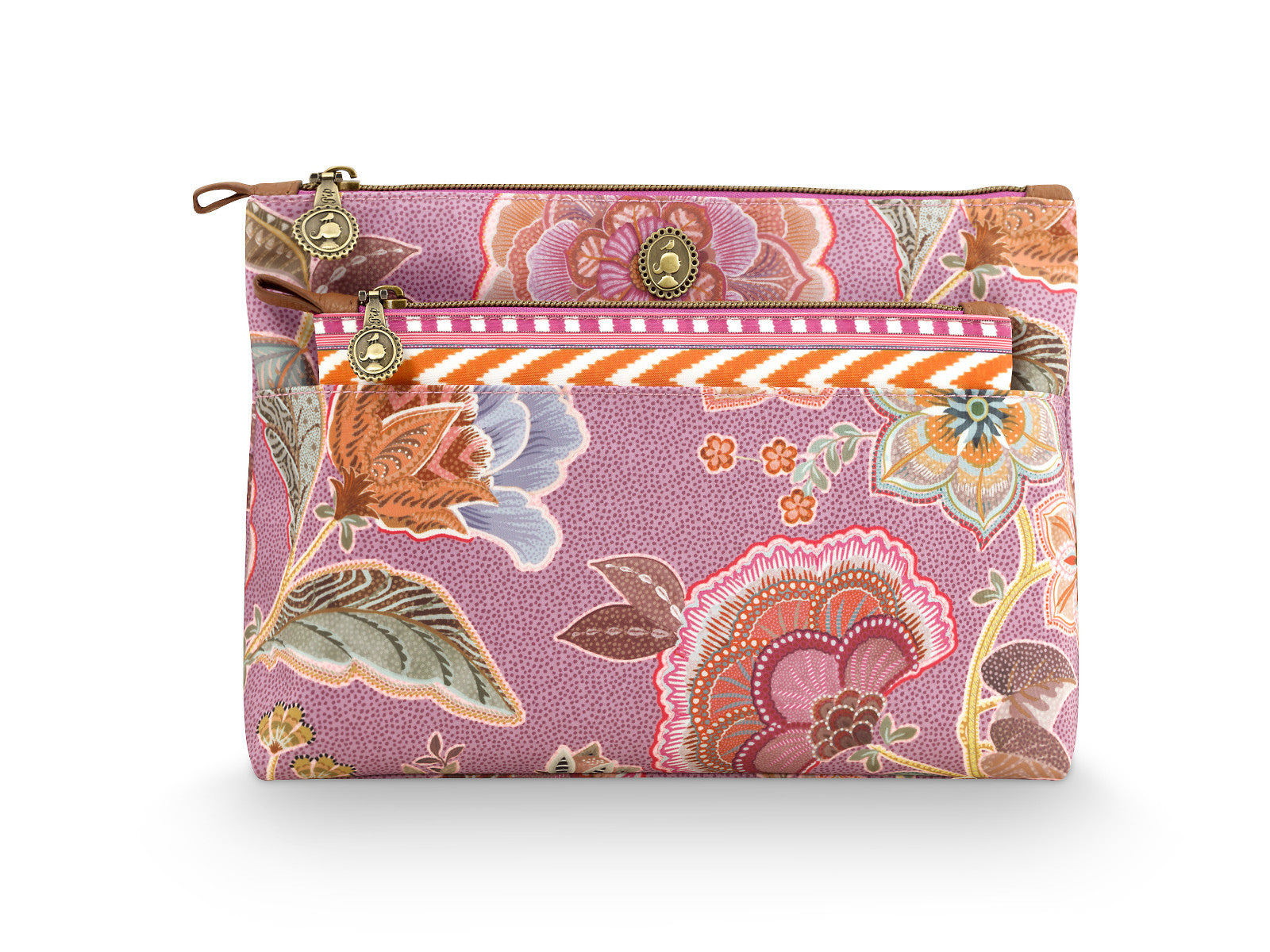PIP STUDIO Caryn Kosmetiktasche Kombi Matata lila 26x7.5x18cm/22x1x13cm Freisteller 1