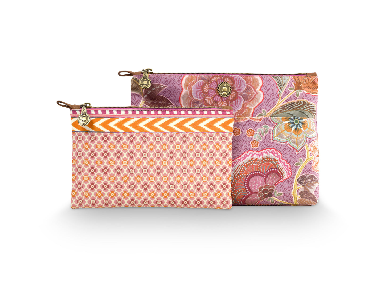 PIP STUDIO Caryn Kosmetiktasche Kombi Matata lila 26x7.5x18cm/22x1x13cm Freisteller 2