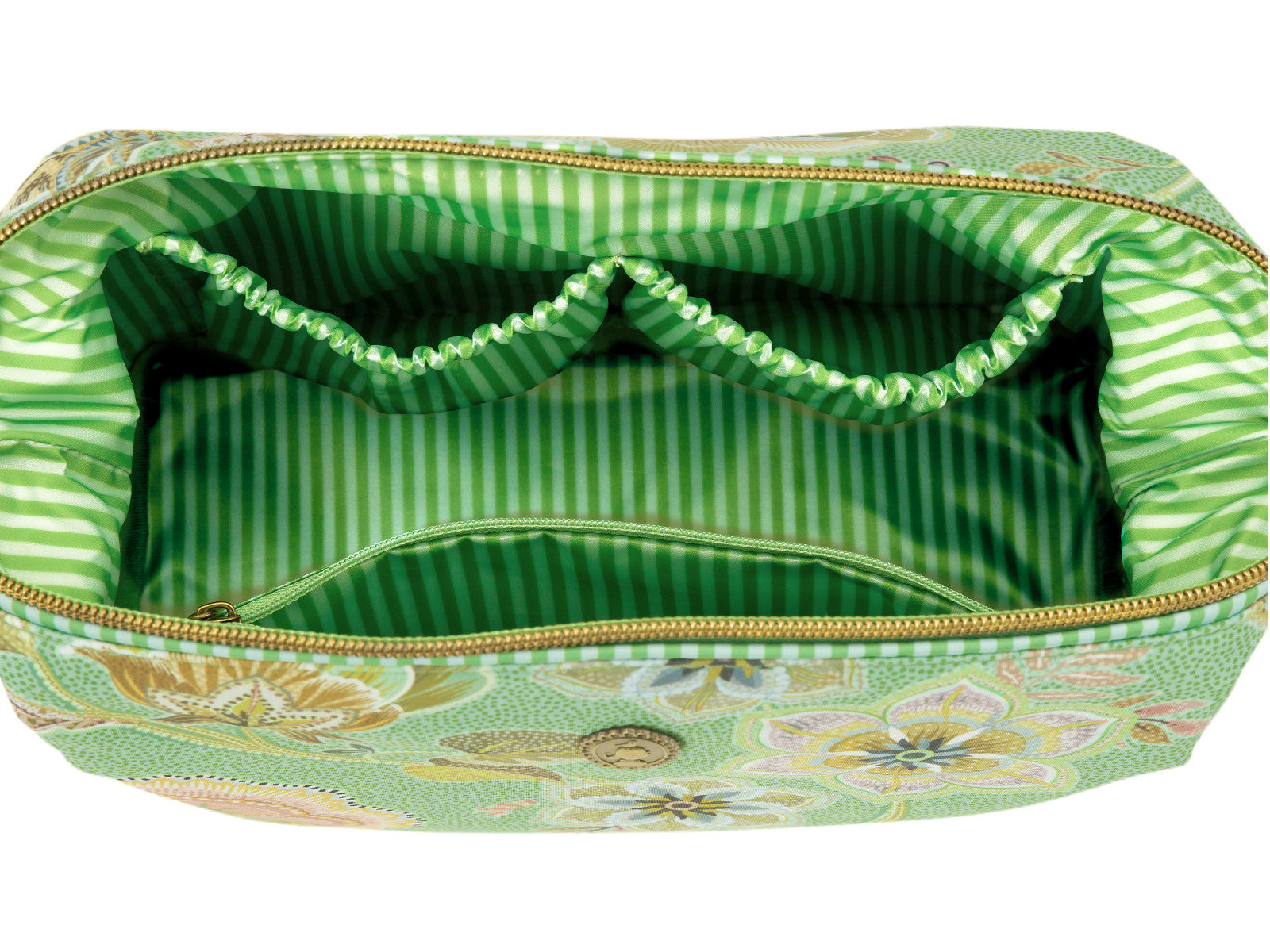 PIP STUDIO Cooper Kosmetiktasche large Matata grün 26x12x18cm Freisteller 3