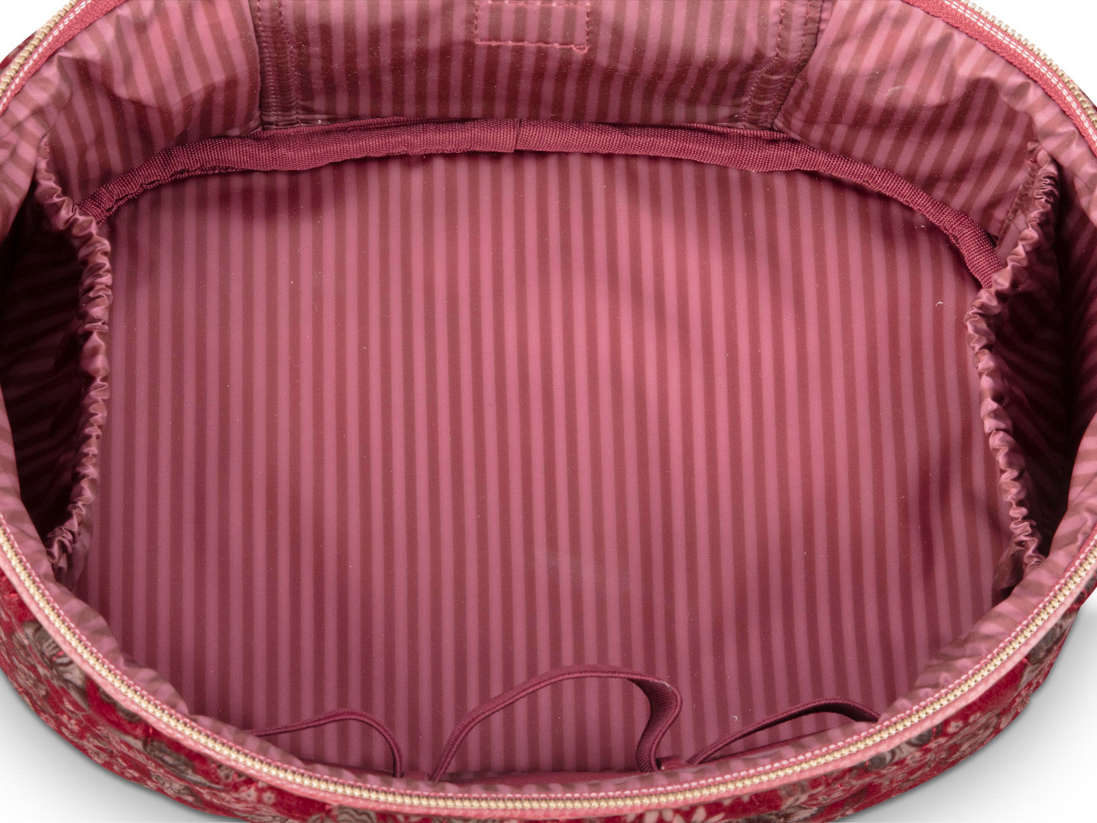 PIP STUDIO Cleo Kosmetiktasche gesteppt Daisy Dreams rot 26cm Freisteller 3