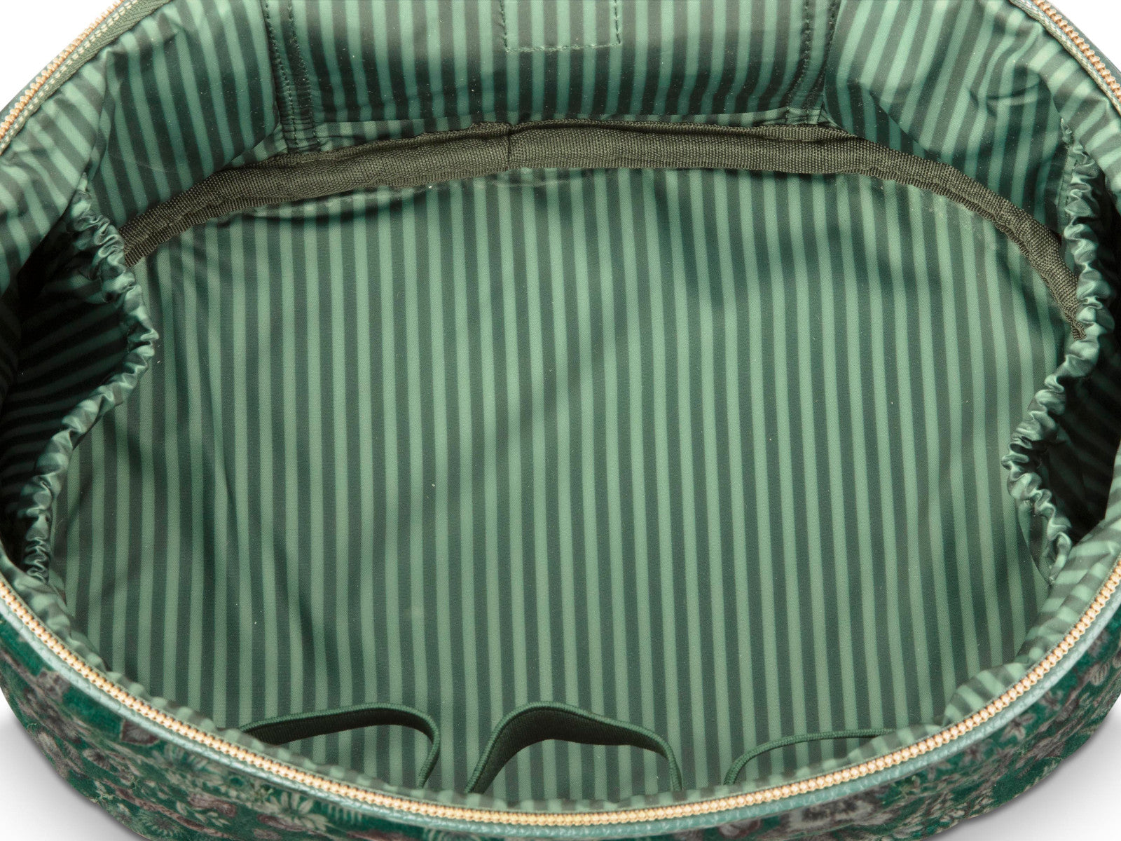 PIP STUDIO Cleo Kosmetiktasche gesteppt Daisy Dreams grün 26cm Freisteller 3